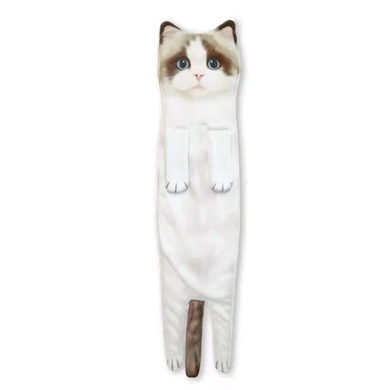 ?LAST DAY SALE 50% OFF✨?Cute Cat Hand Towel?